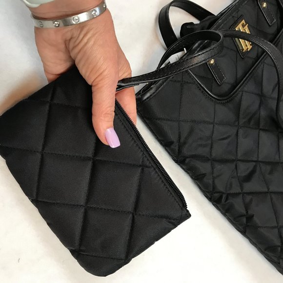 Tommy Hilfiger Quilted nylon Tote bag with pouch - Picture 11 of 12